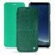Funda de piel Samsung Galaxy S8+ - Crocodile pino