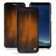 Samsung Galaxy S8+ leather case - Marron Patine