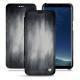Housse cuir Samsung Galaxy S8+ - Gris Patine