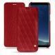 Custodia in pelle Samsung Galaxy S8+ - Rouge - Couture ( Nappa - Pantone 199C ) 