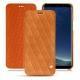Capa em pele Samsung Galaxy S8+ - Mandarine vintage - Couture