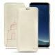 Housse cuir Samsung Galaxy S8+ - Blanc escumo