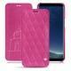 Housse cuir Samsung Galaxy S8+ - Rose BB - Couture