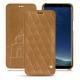 Samsung Galaxy S8+ leather case - Castan esparciate - Couture