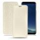 レザーケース Samsung Galaxy S8+ - Blanc PU