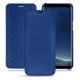 Capa em pele Samsung Galaxy S8+ - Bleu Océan PU