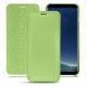 Samsung Galaxy S8+ leather case - Vert olive PU