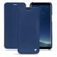 Custodia in pelle Samsung Galaxy S8+ - Bleu frisson