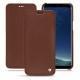 レザーケース Samsung Galaxy S8+ - Marron délicat