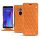 가죽 커버 HTC U11+ - Orange - Couture ( Nappa - Pantone 1495U ) 