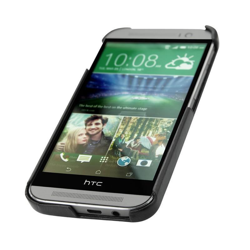 Capa em pele Housse cuir HTC One M8
