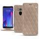 Custodia in pelle HTC U11+ - Taupe vintage - Couture