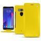 Housse cuir HTC U11+ - Jaune fluo