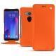 Custodia in pelle HTC U11+ - Orange fluo