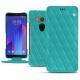 Funda de piel HTC U11+ - Bleu fluo - Couture