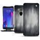 Housse cuir HTC U11+ - Gris Patine