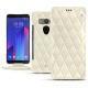 가죽 커버 HTC U11+ - Blanc escumo - Couture