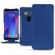 Custodia in pelle HTC U11+ - Bleu Océan PU