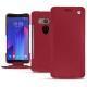 HTC U11+ leather case - Rouge passion