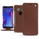 가죽 커버 HTC U11+ - Marron délicat