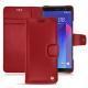 Housse cuir HTC U11+ - Rouge ( Nappa - Pantone 199C ) 