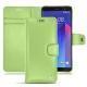 Housse cuir HTC U11+ - Vert olive ( Nappa - Pantone 578U ) 