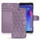 硬质真皮保护套 HTC U11+ - Lilas - Couture ( Nappa - Pantone 2645U ) 