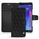 硬质真皮保护套 HTC U11+ - Ebène - Couture ( Sleek P C12 - Black ) 