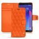 Funda de piel HTC U11+ - Orange fluo - Couture