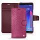 HTC U11+ leather case - Serpent ciclamino