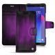 Lederschutzhülle HTC U11+ - Violet Patine