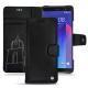 Housse cuir HTC U11+ - Negre poudro