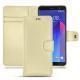 Funda de piel HTC U11+ - Beige PU
