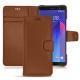 Capa em pele HTC U11+ - Marron PU