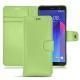 Housse cuir HTC U11+ - Vert olive PU