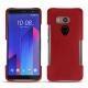 硬质真皮保护套 HTC U11+ - Rouge ( Nappa - Pantone 199C ) 