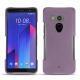 Lederschutzhülle HTC U11+ - Lilas ( Nappa - Pantone 2645U ) 