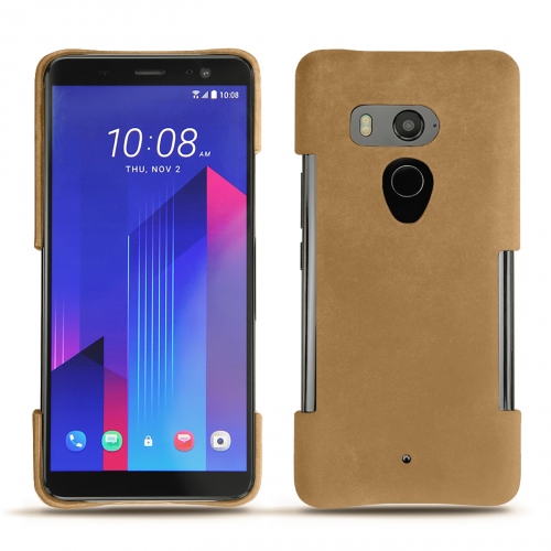 HTC U11+ - Protections - coques, étuis, housses Sable vintage ( Pantone #9b7340 ) 