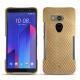 Coque cuir HTC U11+ - Serpent sabbia