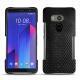 Custodia in pelle HTC U11+ - Serpent nero