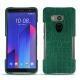 硬质真皮保护套 HTC U11+ - Crocodile pino