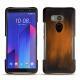 Custodia in pelle HTC U11+ - Marron Patine