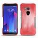 Lederschutzhülle HTC U11+ - Rose Patine