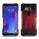 Custodia in pelle HTC U11+ - Rouge Patine