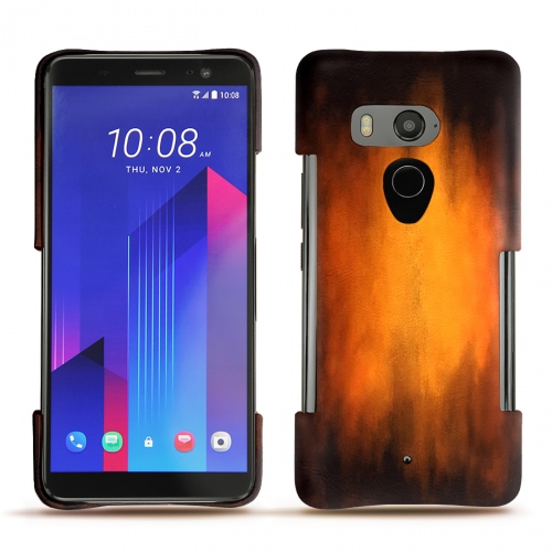 Custodia in pelle HTC U11+Fauve Patine