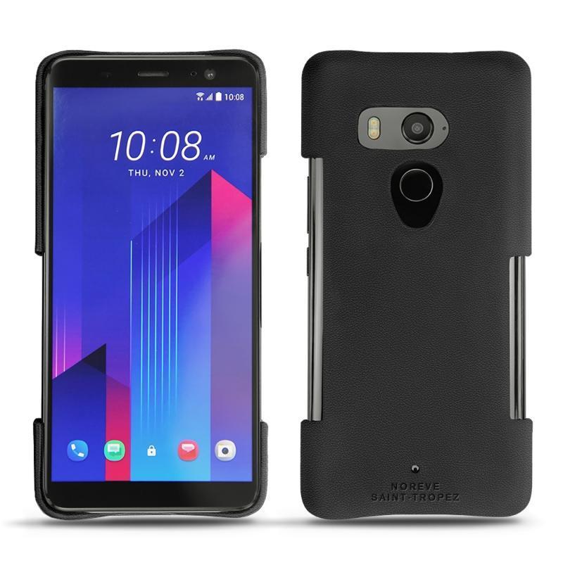 硬质真皮保护套 HTC U11+ - Noir PU