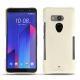 硬质真皮保护套 HTC U11+ - Blanc PU
