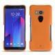 Funda de piel HTC U11+ - Orange PU
