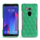 硬质真皮保护套 HTC U11+ - Menthe vintage - Couture