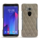 Lederschutzhülle HTC U11+ - Darboun sabla - Couture